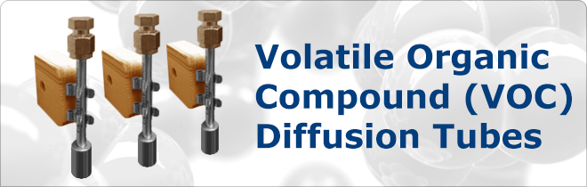 Volatile Organic Compounds (VOCs) Diffusion Tubes